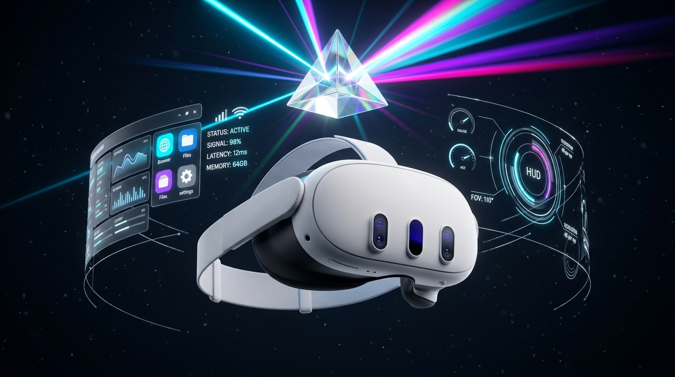 Prism Desktop on Meta Quest 3 with Holographic 6DOF Display